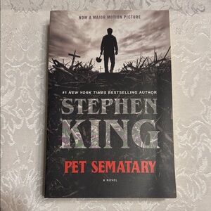 Stephen King 'Pet Sematary' Large Paperback Book
